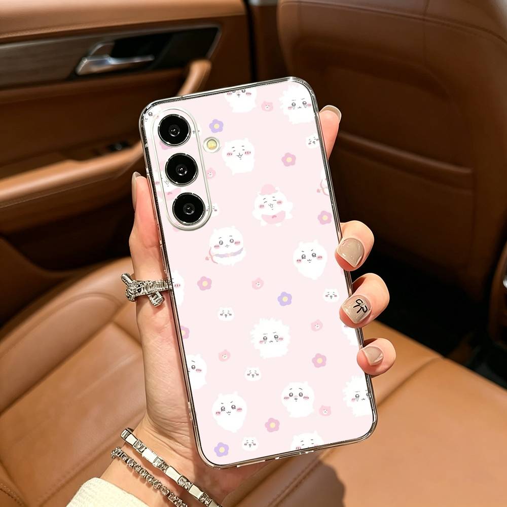 C-Cute C-C-Chiikawas Phone Case For Samsung Galaxy A71,A70,A52,A51,A40,A30 Transparent Cover