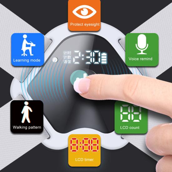 Hunchback Correction Breathable Long Standby Smart Voice Reminder Scientific Efficient Back Corrector for Home