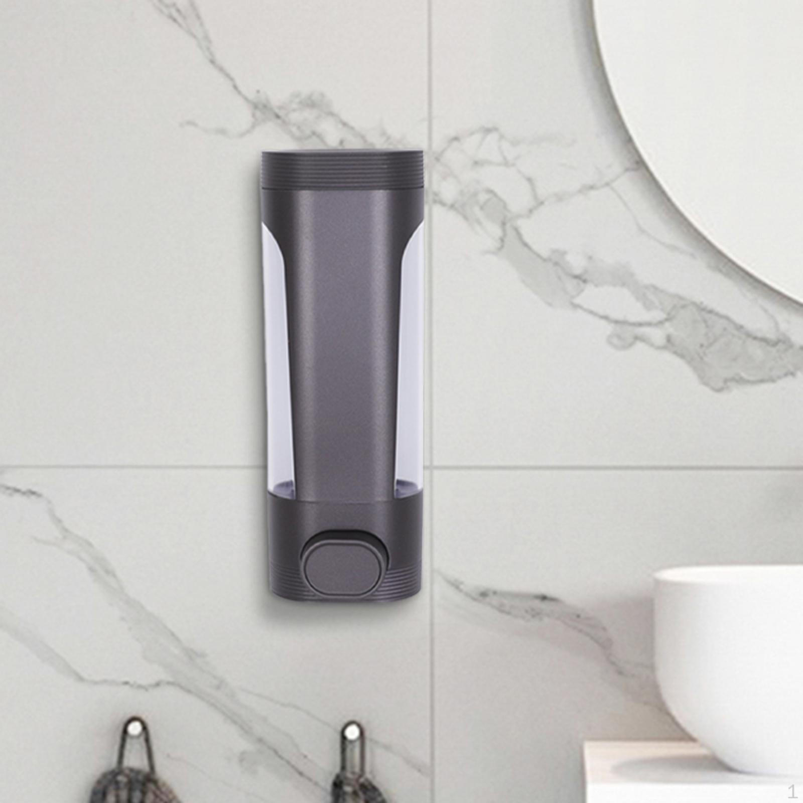 

Дозатор жидкого мыла для ванной комнаты, шампунь, 400 мл, ручной многоразовый контейнер для лосьона