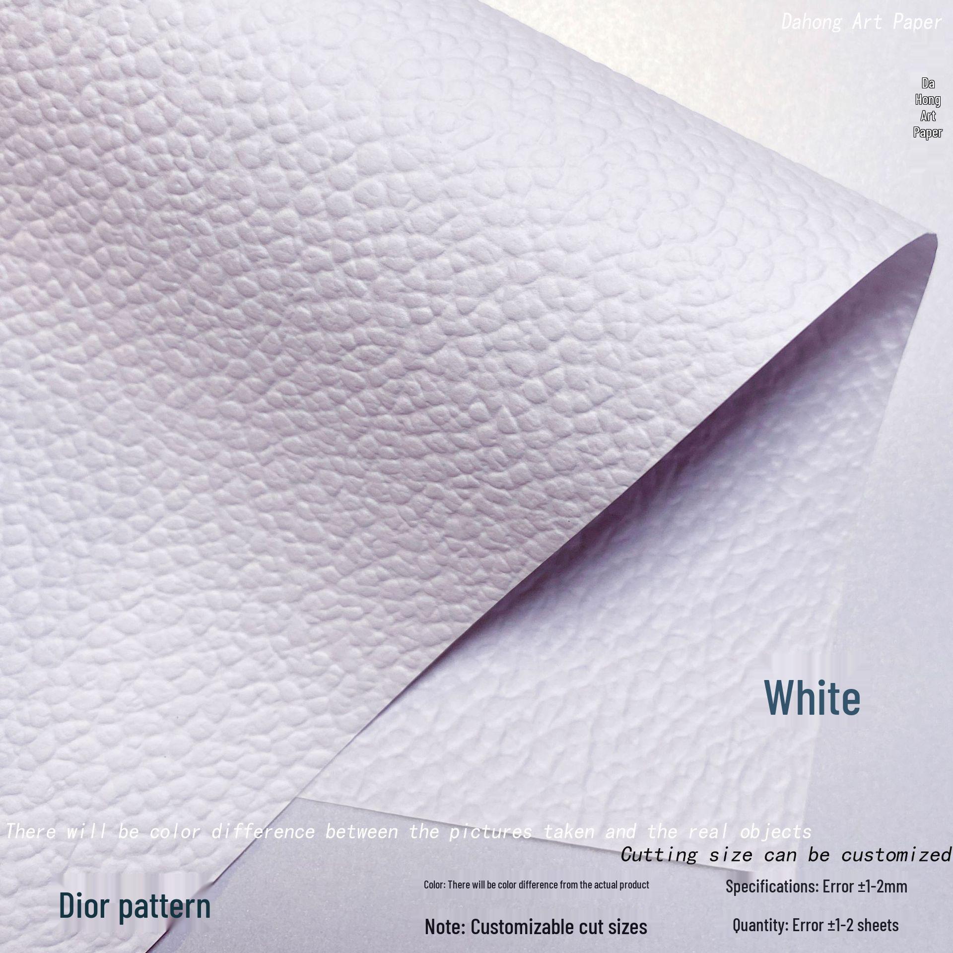 120g A4 Textured Blank Paper for Manuals, Contracts, Thank You Letters, and Menus белый