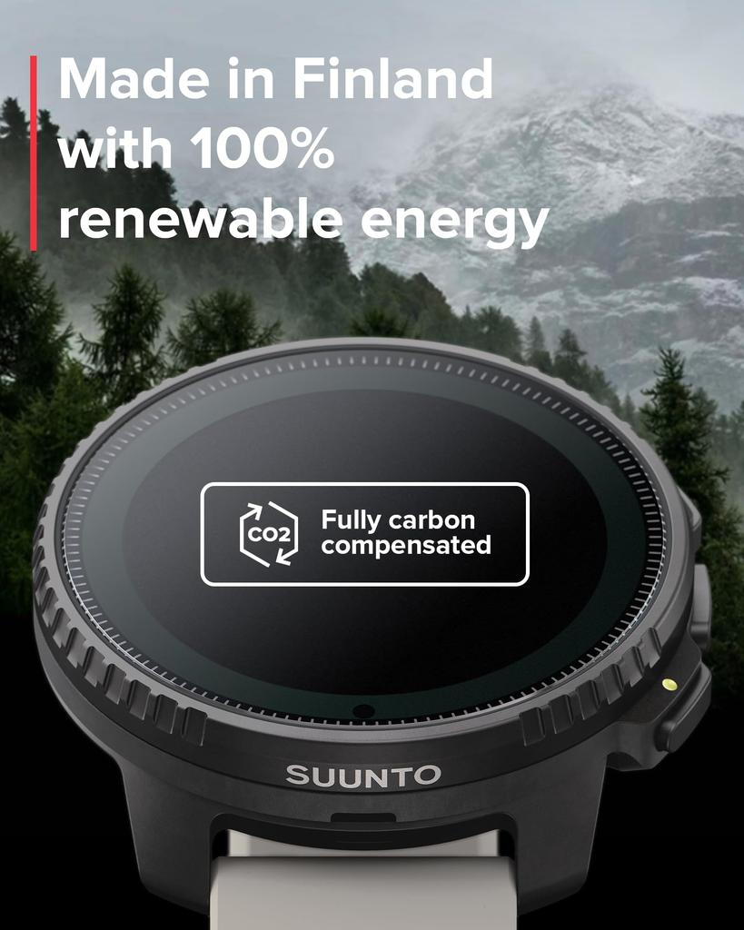 Suunto Vertical SS Solar GPS Sports Watch Model SAND 100m Waterproof Sleep Monitoring Offline Map Intelligent Battery Mode