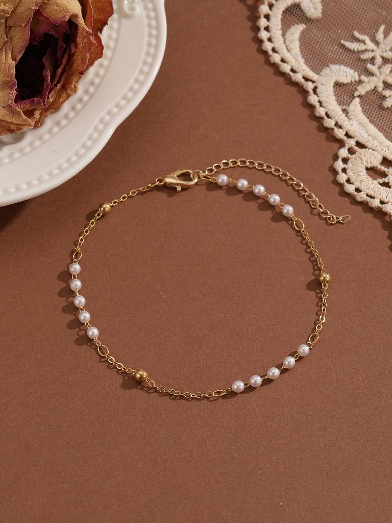 Summer Bohemia Crystal Cubic Zirconia Anklet For Women Girls Ankle Bracelet Leg Chain Beach Party Travel Foot Jewelry