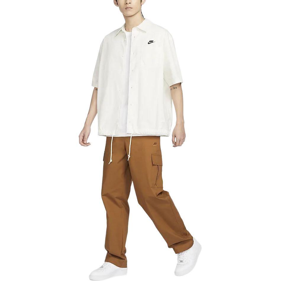 Nike Casual Shirt Men's Sail White FN3903-133