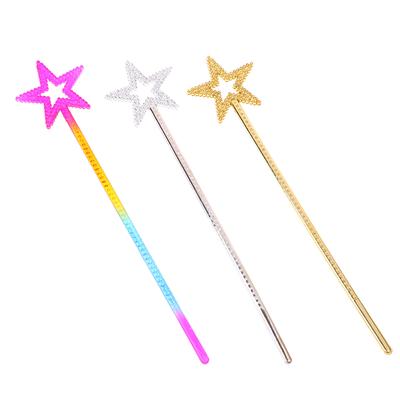 1Pc Fairy Wand Angel Star Magic Wand Five-Pointed Star Princess Magic Fairy Cane