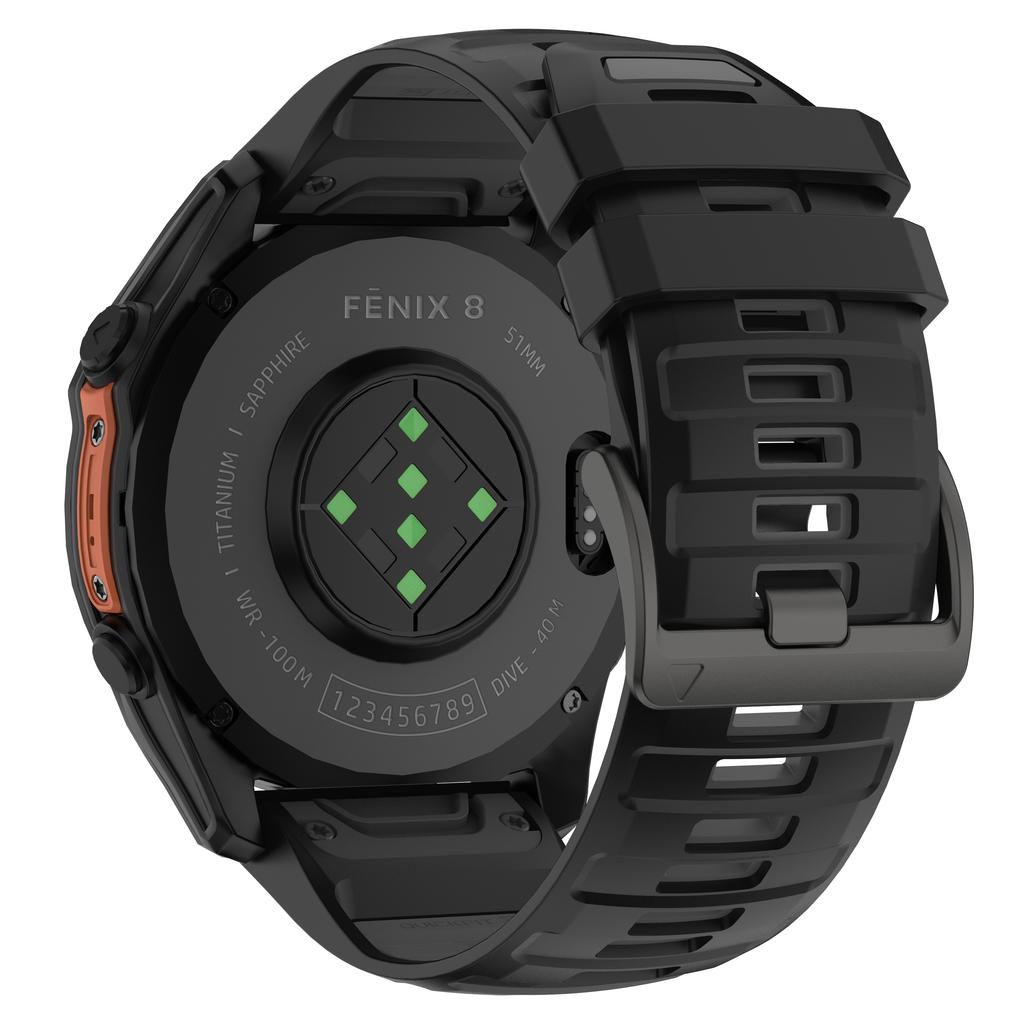 QuickFit 22mm 26mm Silikonarmband für Garmin Fenix 8 E 7X 7 6 6X Pro 5 5XPlus/Epix Pro Gen2 51mm 47mm Armband Uhrenarmbänder correa
