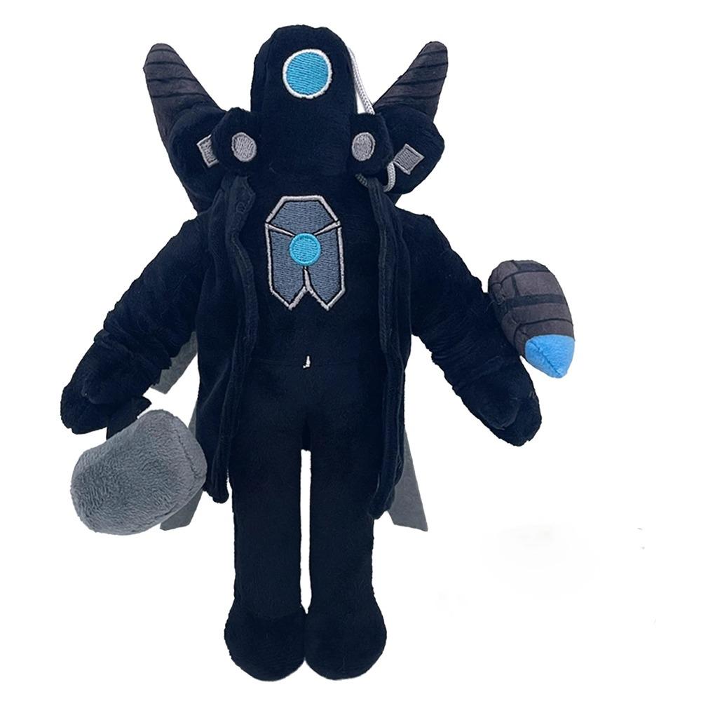 Skibidi Toilet Bosses Titan TV Man Cameraman Peluche per Fan e Amici Bellissimi Animali di Peluche Bambola Regalo di Natale