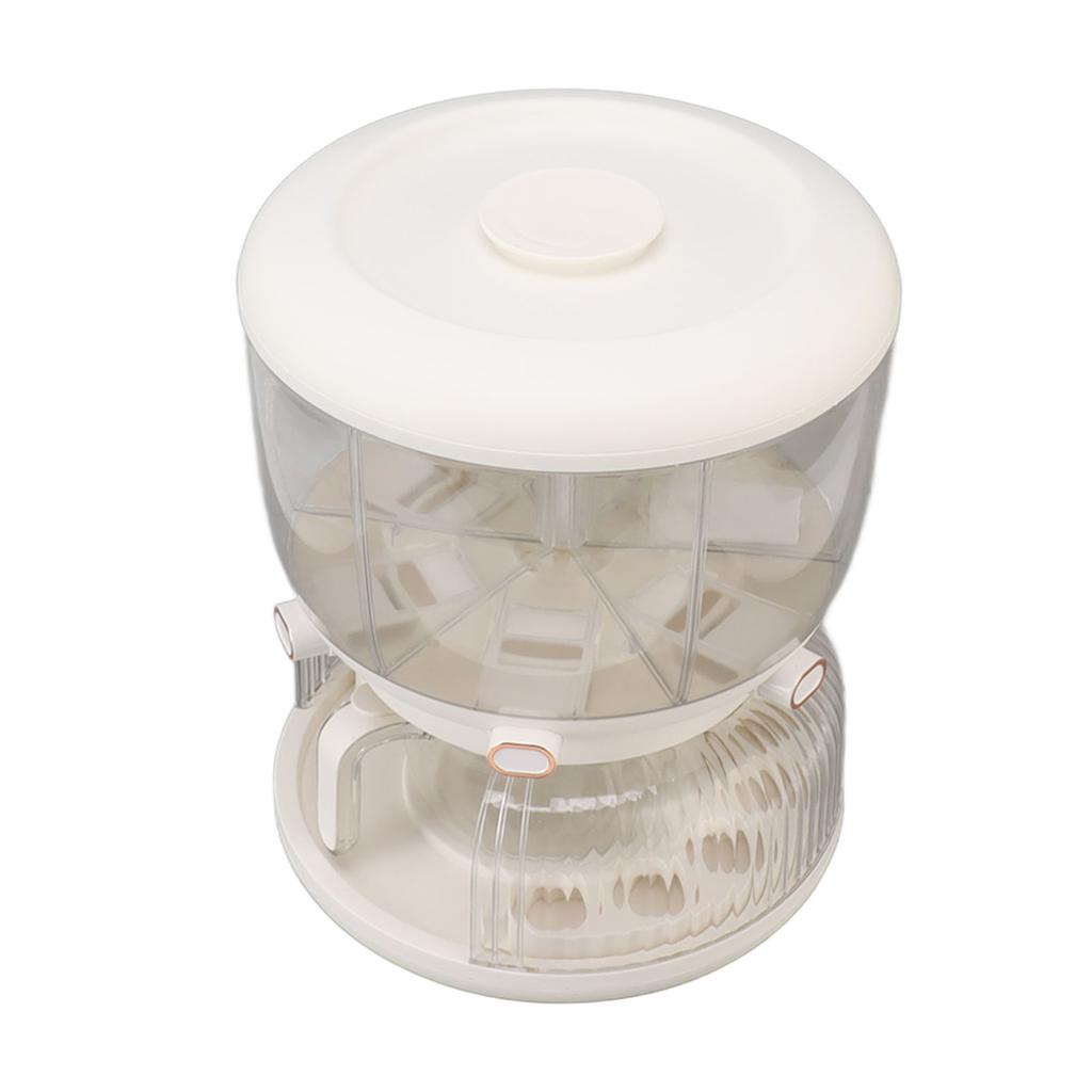 360 Degree Rotating Grain Storage Food Dispenser Rotating Rice Grain Dispenser Storage Container
