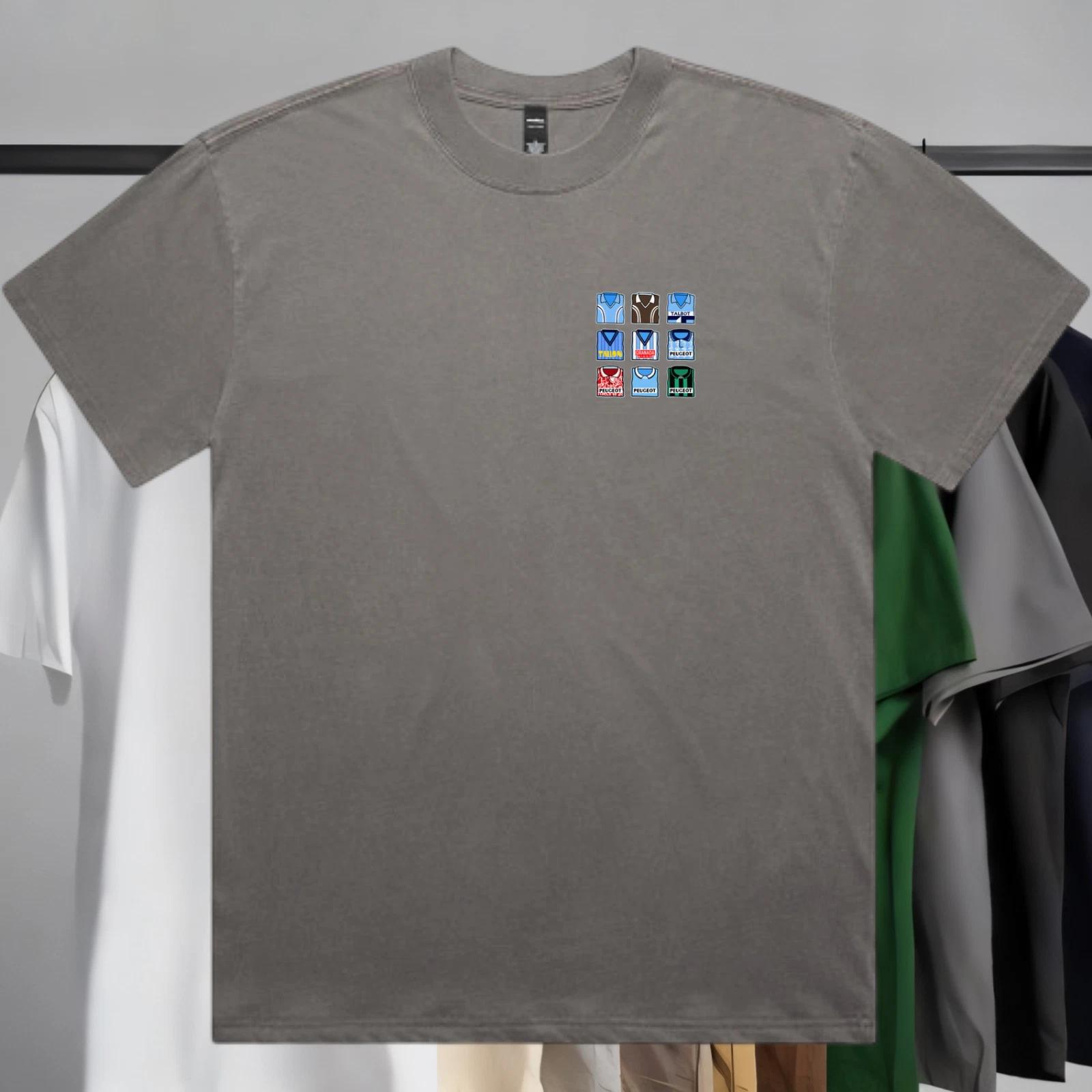 Coventry City FC T-Shirt Past Jerseys Logo Shirt Fan Art Revamped 4XL
