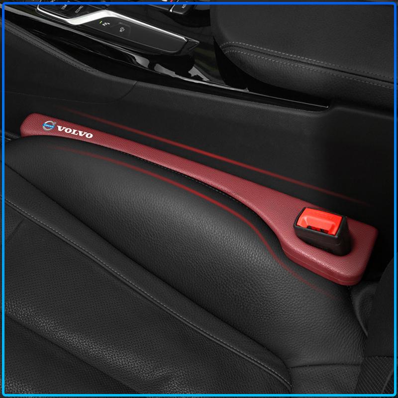 2Pcs Car Seat Gap Filler Side Seam Plug Strip Leak-proof Filling Strip For Volvo 240 C70 S40 S50 S60 S70 S80 S90 V40 V50 V60 V90 XC60 XC90 Vnl Truck