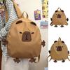 Large Capacity Capybara Backpack Travel Backpack Book Bags Casual School Bag