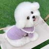 Puppy Dog Clothes Teddy Bear Dog Cat Pet Clothes Autumn and Winter New Cardigan Anti-hair Loss Doll Collar
