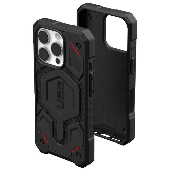 Coque Téléphone - UAG - Monarch Pro MagSafe - Kevlar Noir - Antichoc - Compatible iPhone 16 Pro