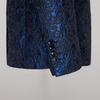 Mens Blazers Jacquard Suit Multiple Colors Slim Prom Wedding Stage Performance Costume