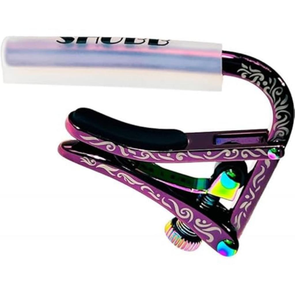 Shubb Classical Guitar SHUBB 50th Anniversary Special Violet Sky Capo, Capo, C2vs, Design,