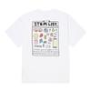 Vans X Rirro Collaboration Asian Artist Series Fashion Comfortable Trendy Minimalist Short Sleeve T-Shirt Unisex Tops VN000QF4WHT1