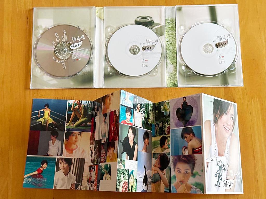 [USED] Liang Yingqi Jiji Regular hour hand New songs and selections Regular hour hand New songs + selections 2CD+VCD Hong Kong edition