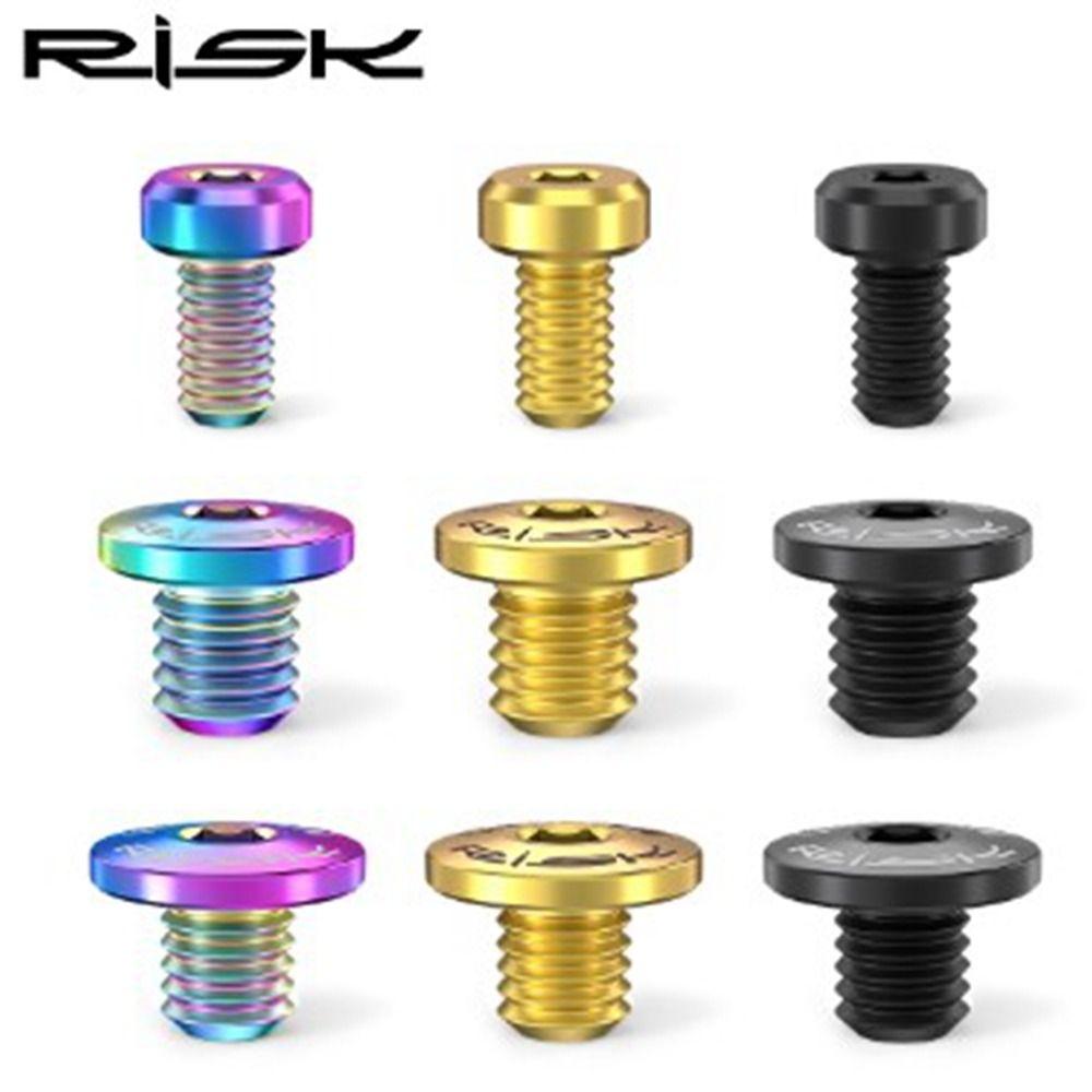 2pcs/4pcs 4 Colors Bike Screw Titanium Alloy Cylinder Lid Bolt  Outdoor Cycling Accessories