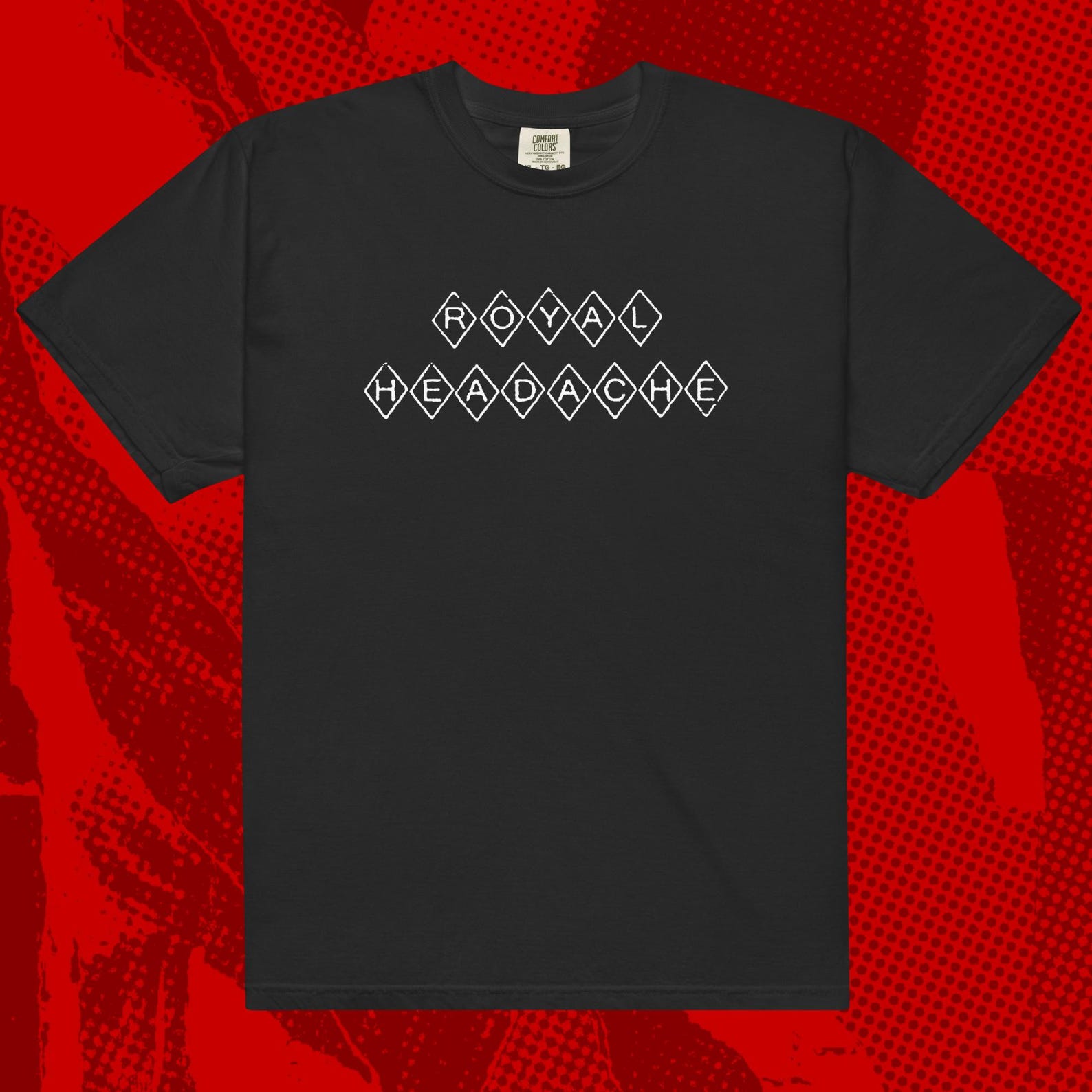 Royal Headache Logo Shirt | Punk Marked Men Rocket From The Crypt Amyl L