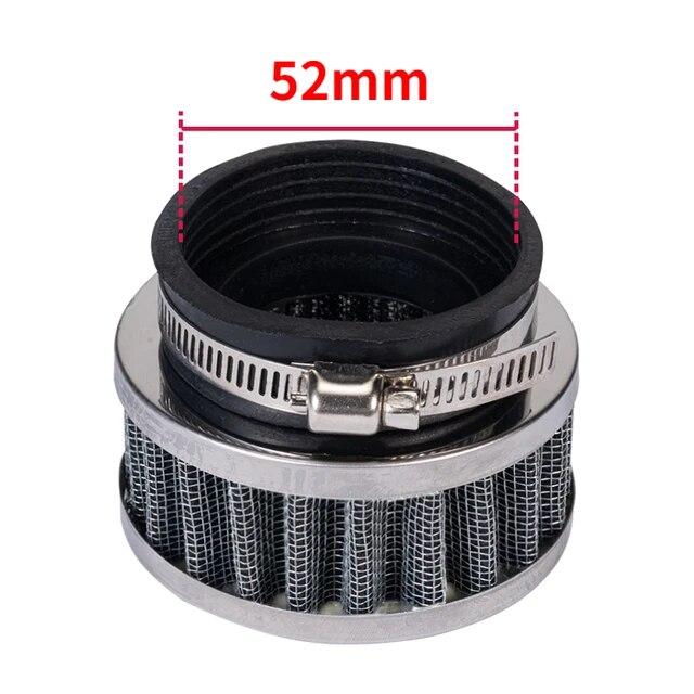 Motorcycle Air Filter 28-60mm High Flow Sports Intake ATV Pit Dirt Bike for Honda Kawasaki Yamaha 50mm Moto Air Filters Systems
