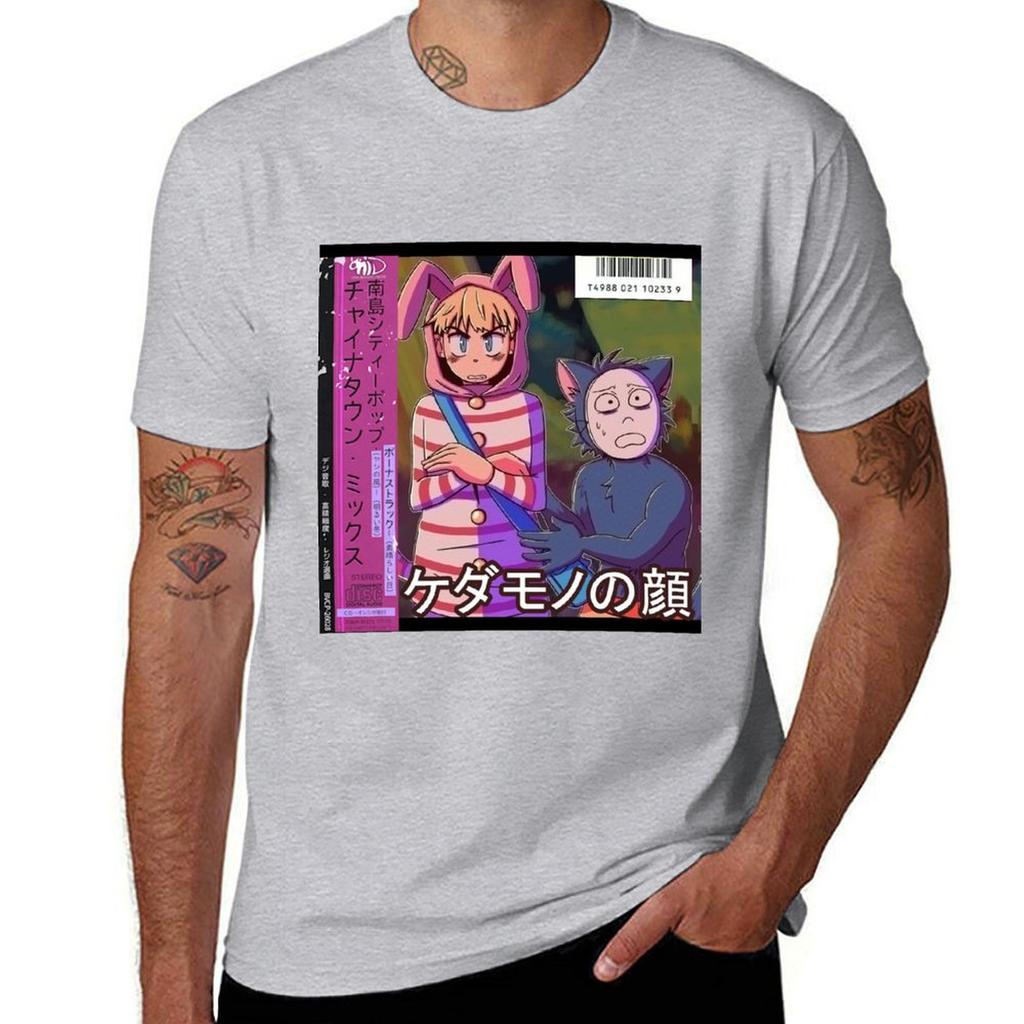 Vaporwave Anime Popee the Performer T-Shirt Plus Size Tops Hippie Clothes Quick-drying Summer Tops Men Clothings