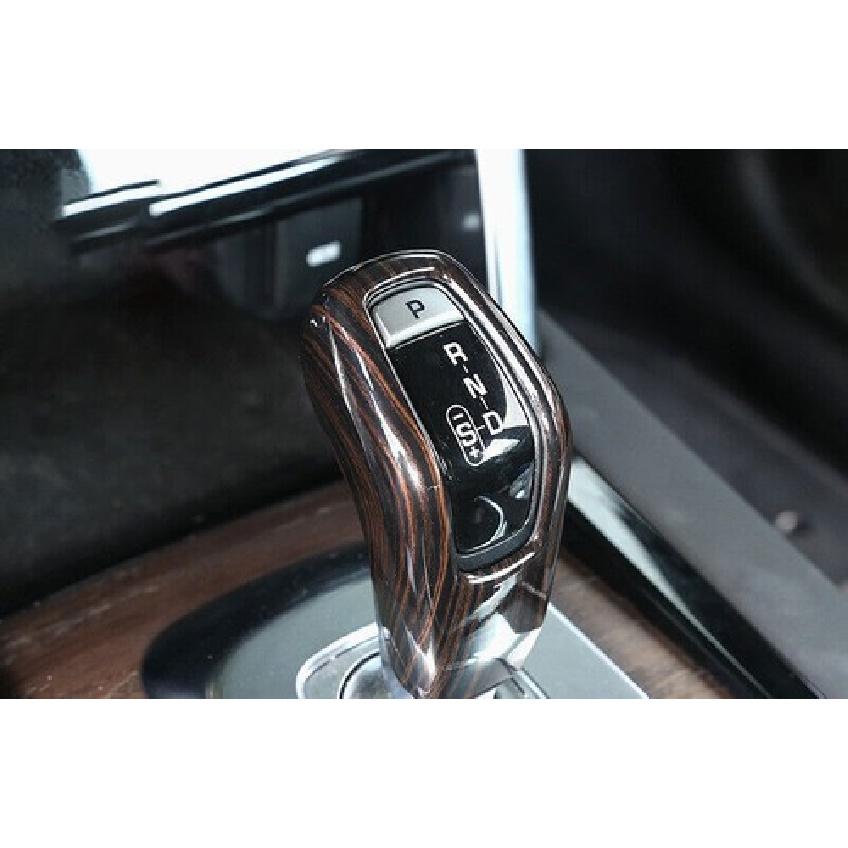 For Range Rover Evoque - Wood Grain Console Gear Shift Knob Cover Trim