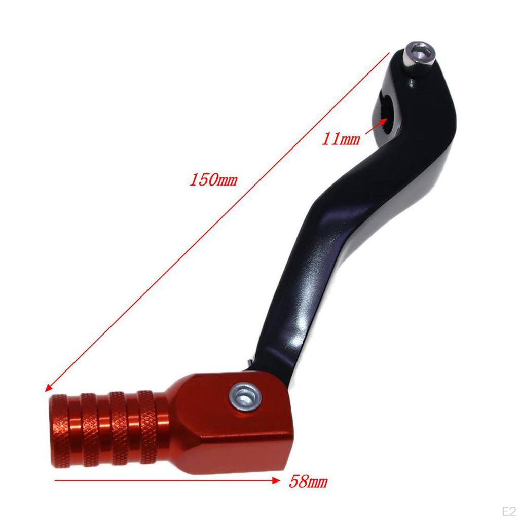 Gear Shift Lever Accessories 150mm Folding CNC Direct Replacement Shifter for 110cc