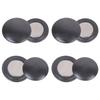 Reusable Race Number Fasteners 4 Pairs Plastic Magnetic Clip Round Shape Lightweight Sports Gear Accessories