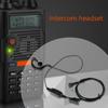 2 5mm Walkie Talkie Earphone Two-way Radio Headphone Lapel Clip Headset