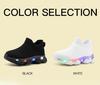 Pantofi Sport Cu Lumini pentru Copii, Tricotați Fly-Knit - Ultra-Ușori, Respirabili, Talpă Moale pentru Copii Mici