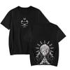 Vintage Washed Anime Print Men’s Harajuku T-Shirt