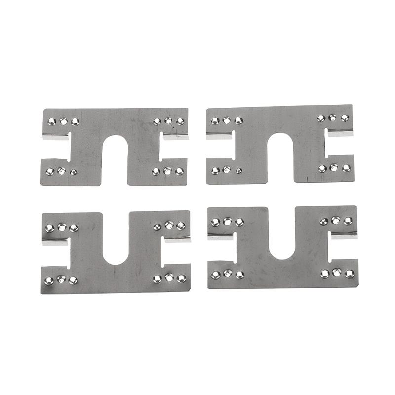 20Pcs Solar Panel Grounding Clip Washer Spacer 28X50Mm Photovoltaic Conductive Sheet Puncture Gasket