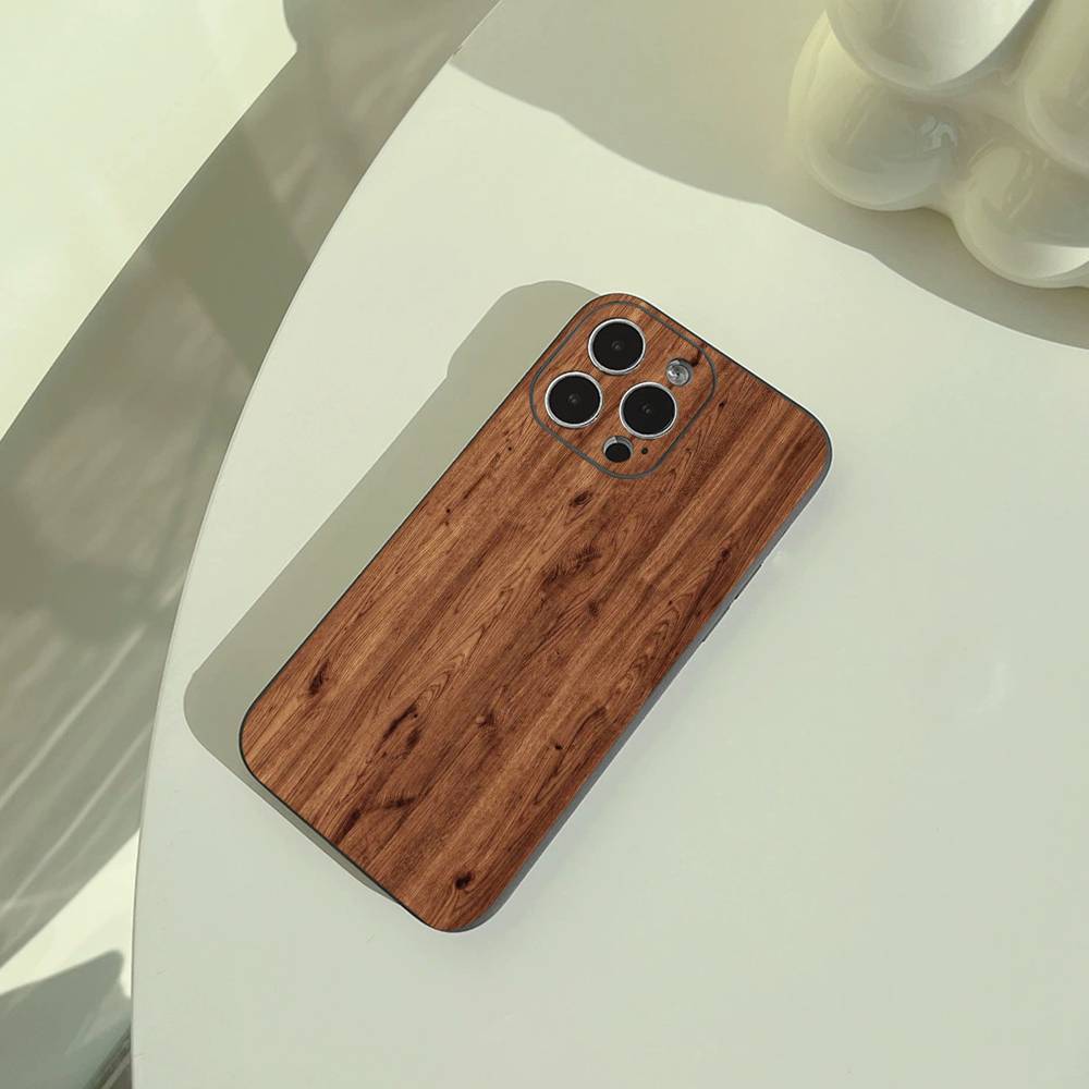 

Natural wood texture Phone Case For iPhone 17,16,15,14,13,12,11 Pro Max,16/15/14Plus,XS Soft Black Cover iPhone17promax