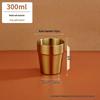 Korean Style Double Layer Insulated 304 Stainless Steel Cup for Water, Tea, Coffee, Beer, and Cold Drinks