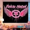 Tokio Hotel Rock Band Bill Kaulitz DIY Wall Tapestry Hanging Tarot Hippie Wall Rugs Dorm Home Decor