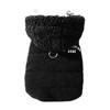 Pet Cat Hooded Quilted Vest Winter Warm Coat Thick Windproof Cotton Puffer Small To Large Cats