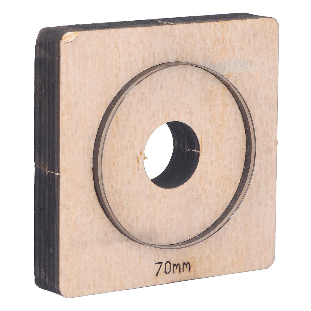 Skórzana Wykrojnik Okrągły Kształt Wykrawacz Ręczny Narzędzie do Rzemiosła Średnica 70mm do Papieru Gumy