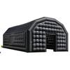 Inflatable Nightclub, 9 x 6 x 4 m Inflatable Party Tent with 1100W Blower & Sandbag, Ventilated Blow up Night Club with 2 Windows, Air Cube House for