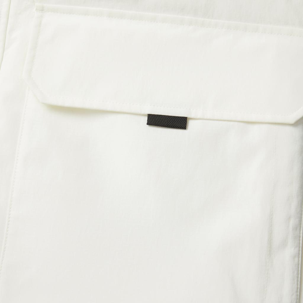 Li-Ning Hot Pot Down Series Water-Resistant Spliced Letter Zipper Hooded Versatile Cold-Resistant Mid-Length Parka Down Jacket AYMU227-4