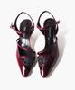 Heedimensional Solinex Sandals Burgundy & Black