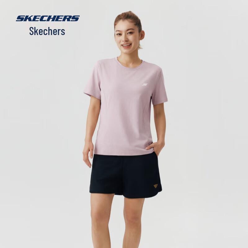 Skechers Women s Knitted Short Sleeve T-Shirt P226W207 XL