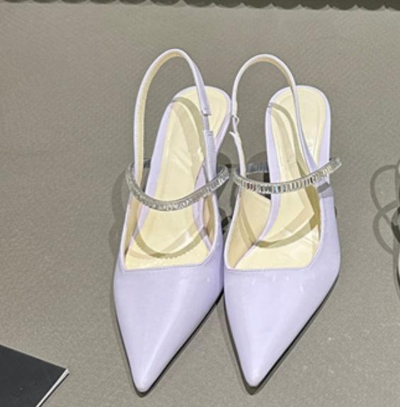 Sandals with Skirt Black High Heels Women's Shoes Spring and Summer Mary Jane Shoes Single Shoes