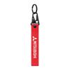 Cyrjzn1 Auto Ribbon Key Ring for Mitsubishi Compatible with All Models Pajero Outlander Lancer Eclipse Cross Car Key Chain Accessories