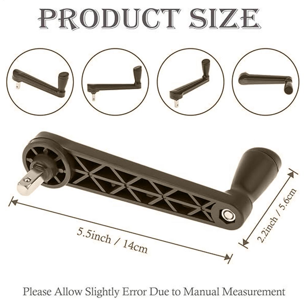 Umbrella Replacement Parts Umbrella Handle Replacement Adjustable Compact Canopy Accessories Replacing Crank Handle for Patio