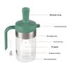 ZISIZ Glass Oil Dispenser with Integrated Silicone Brush