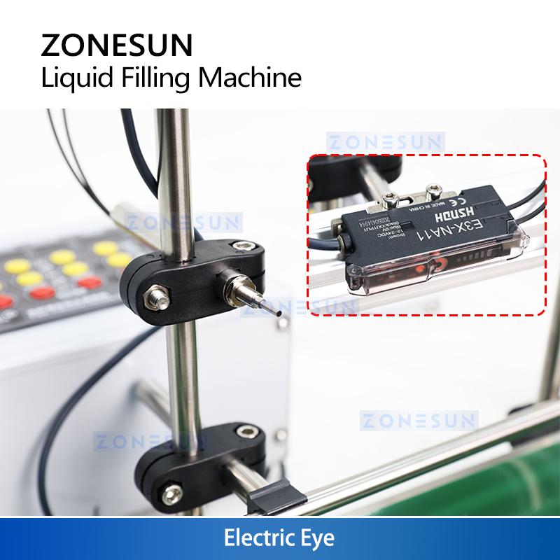 ZONESUN ZS-DPYT200 Automatic Liquid Filling Machines Double Nozzles Beverage Water Perfume Bottle Essential Oils Vial Filler