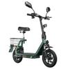 (EEC)TWOFISH M5 PRO-E Electric Scooter with Seat and Rear Basket, 500W Motor, 48V 13Ah Battery, 12 Inch Tires, 40km/h Max Speed