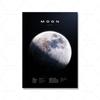 Planet Earth Jupiter Mercury Venus Mars Moon Posters And Prints Wall Art Canvas Painting Wall Pictures For Living Room Decor
