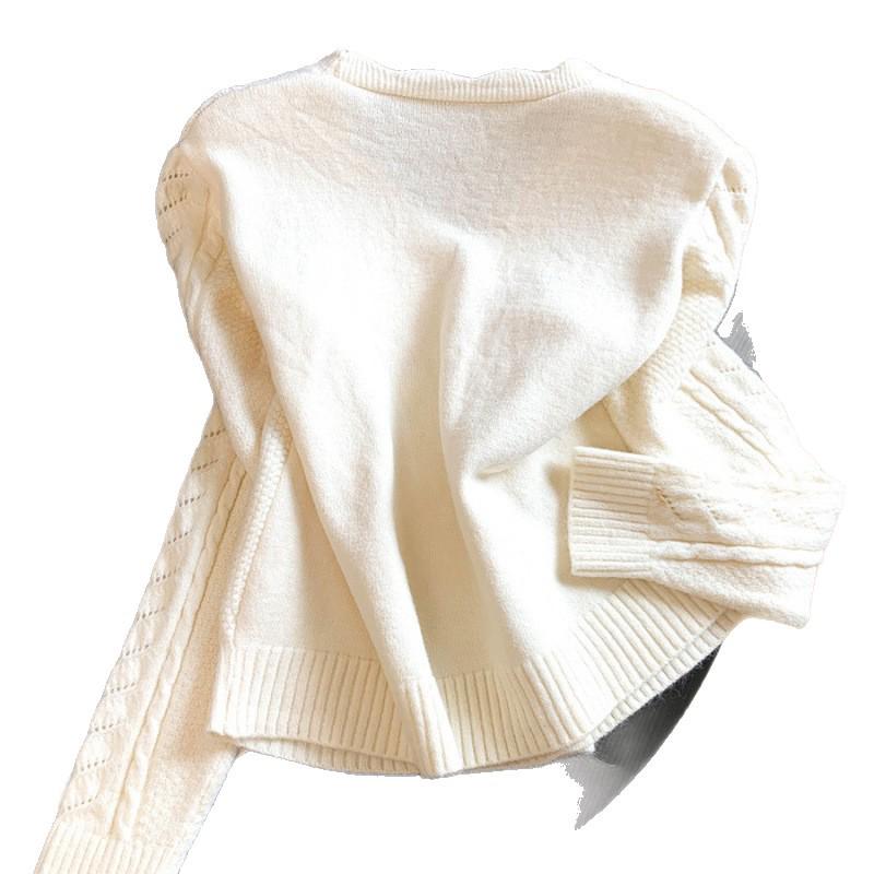 2026 Early Autumn Sequin Beaded Versatile Sweater Coat