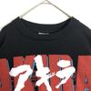 [USED] 3683AKIRA Single Stitch Anime Short Sleeve T-Shirt Black