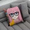 BBocchi The Rock Pillow Case For Home Bedroom Car Office Decoration Living Room Sofa Cushion Cover Suitable